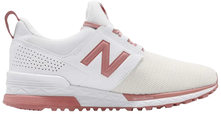 Giày New Balance 574 Wmns 'White Pink' WS574DSFB