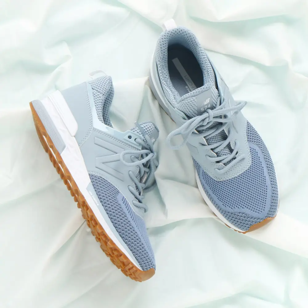 Giày New Balance 574 'Light Slat' WS574WB - Ảnh 5