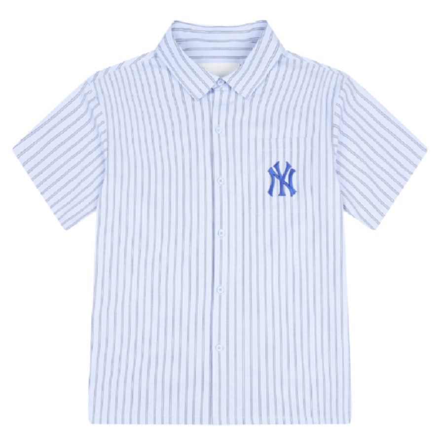 Áo MLB ‘Blue Stripe’ Shirt New York Yankees 31WSU4131-50S