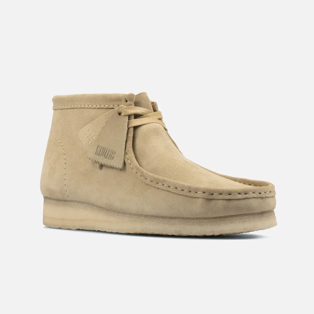 Giày Clarks Wallabee Boot 'Maple Suede' 261-55516 - Ảnh 4