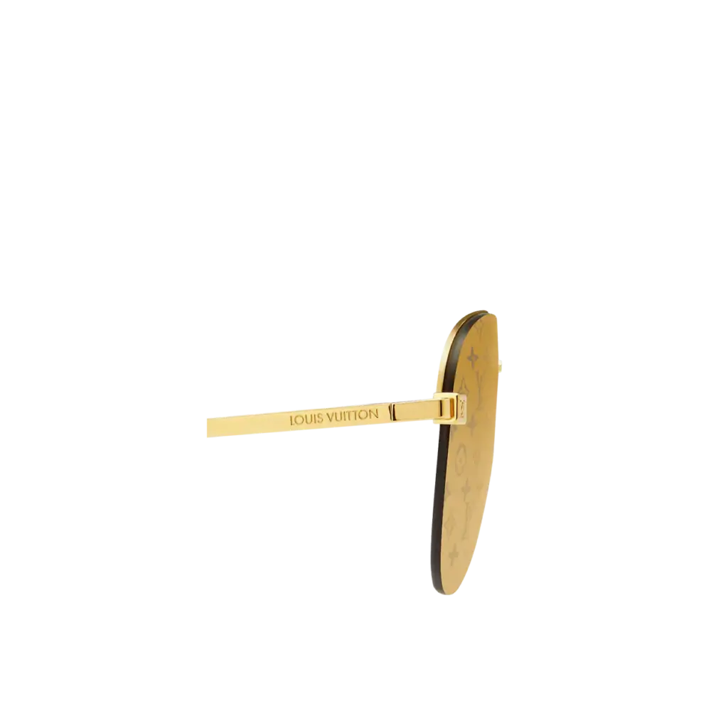 Kính Louis Vuitton Clockwise 'Gold' Z1020W - Ảnh 4