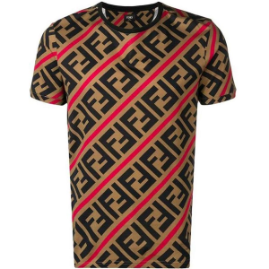 Áo Fendi Cotton Tee 'Brown' FY0894A7A8F13J8