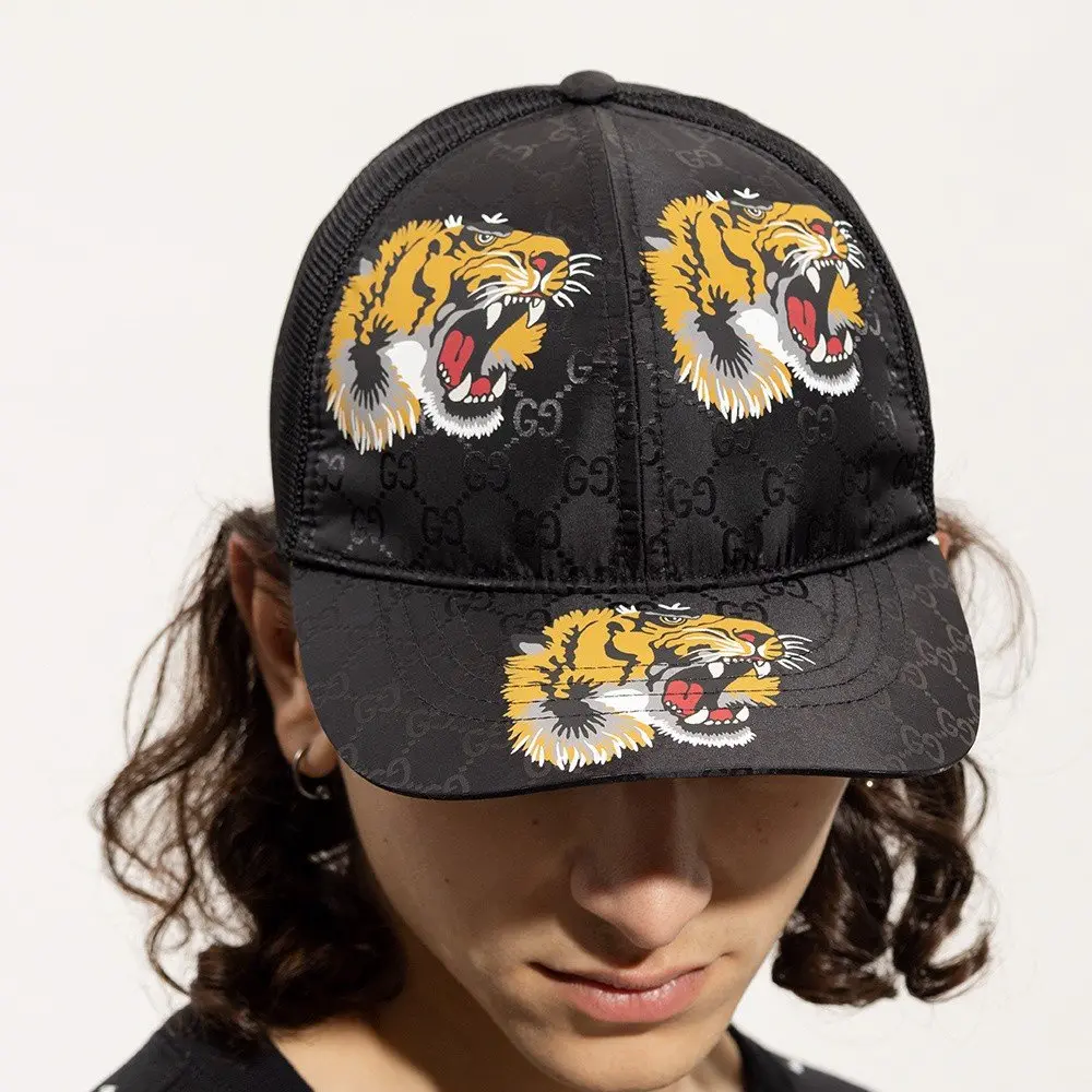 Alternative view of Mũ Gucci Baseball Cap 'Black' 707313-4HAQV-1060
