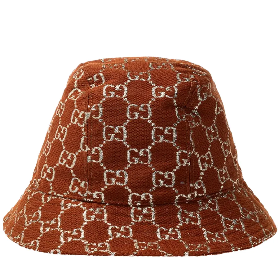 Mũ Gucci Lurex Hat 'Brown' 631951-3HK74-2500 - Ảnh 7