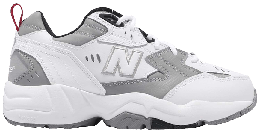 Giày New Balance Wmns 608 Wide 'White Grey Red' WX608RG1D