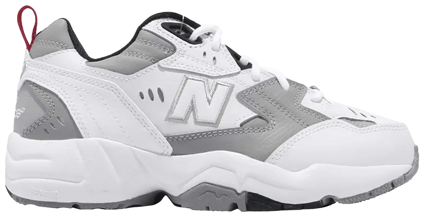 Giày New Balance Wmns 608 Wide 'White Grey Red' WX608RG1D