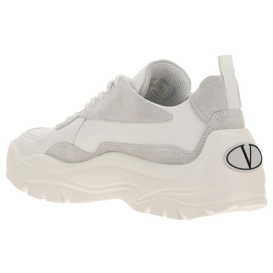 Giày Valentino Gumboy Calfskin Sneaker For Man WY2S0B17VRN0BO - Ảnh 3