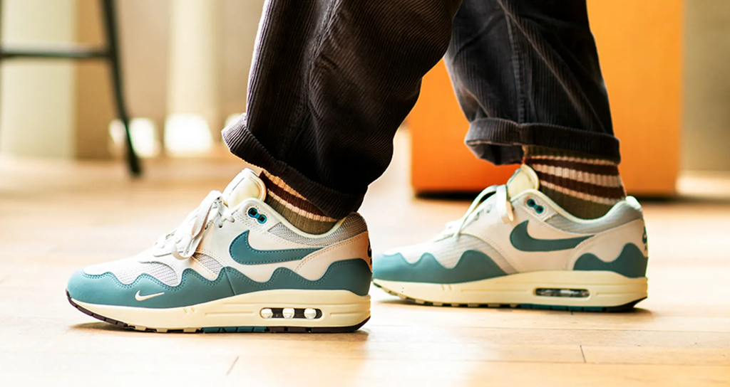 Giày Nike Patta x Air Max 1 'Noise Aqua' DH1348-004 - Ảnh 5
