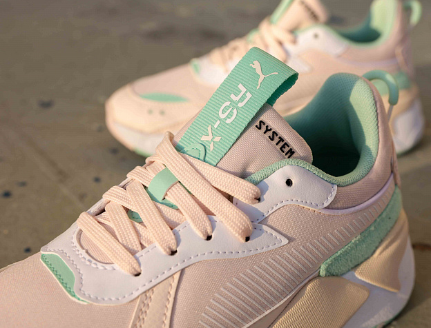 Giày Puma RSX Collegiate Sneakers JR Rosewater 371626-03 - Ảnh 5