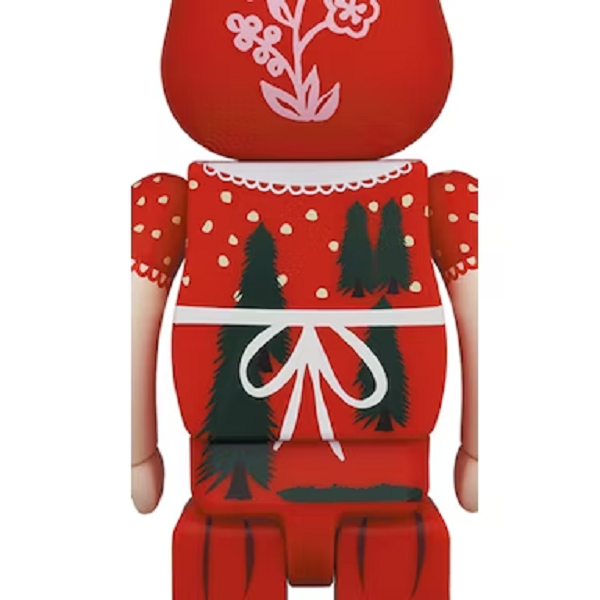 Mô Hình Bearbrick x Nathalie Lete Chaperon Rouge 100% & 400% - Ảnh 2