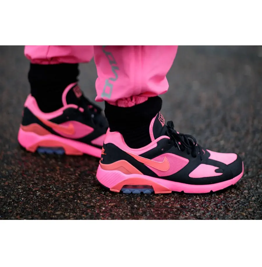Giày Nike x Comme des Garcons Homme Plus Air Max 180 Black AO4641-601 - Ảnh 3