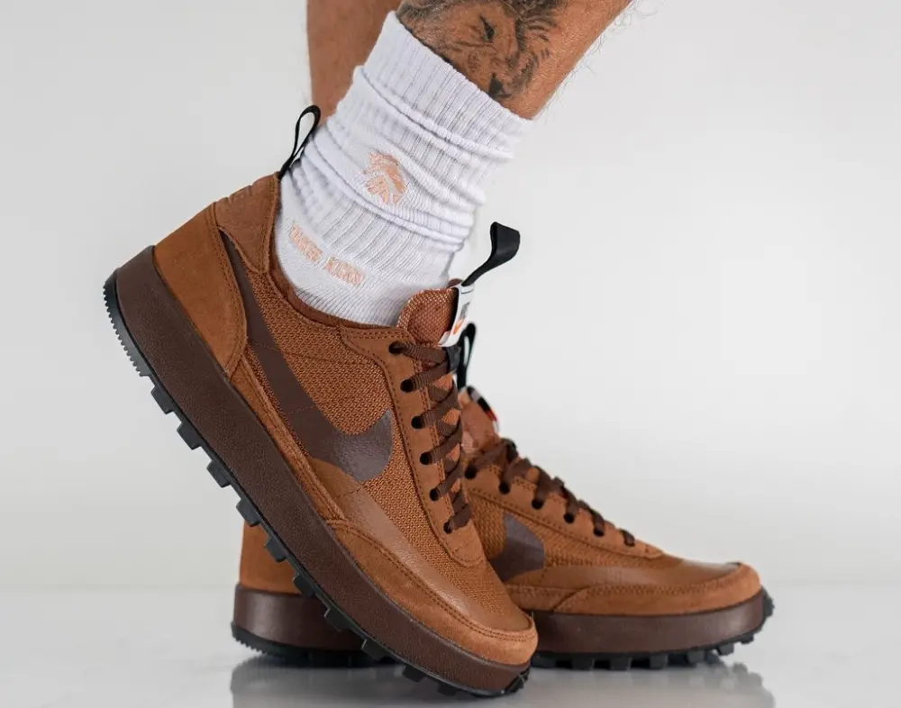Giày Nike Craft General Purpose Tom Sachs 'Field Brown' DA6672-201 - Ảnh 3