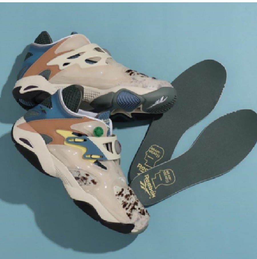 Giày Reebok Brain Dead x Pump Court CT 'Pathways' FW4675 - Ảnh 2