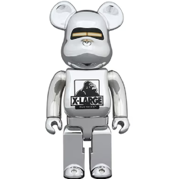 Mô Hình Bearbrick x Xlarge x Hajime Sorayama - Ảnh 2