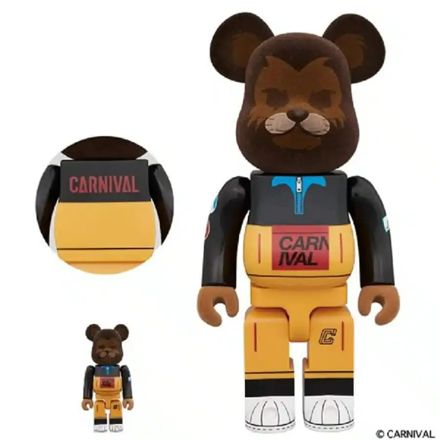Alternative view of Mô Hình Bearbrick Carnival 100% & 400%