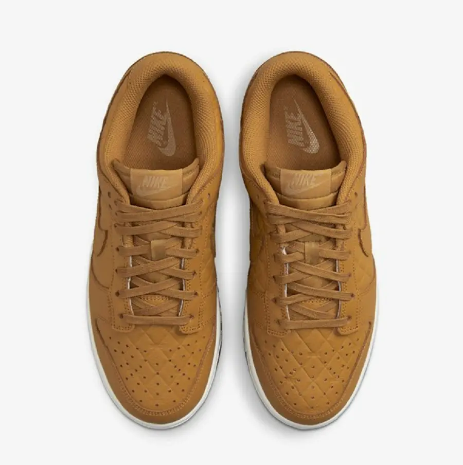 Alternative view of Giày Nike Dunk Low Wheat and ‘Gum Light Brown’ DX3374-700
