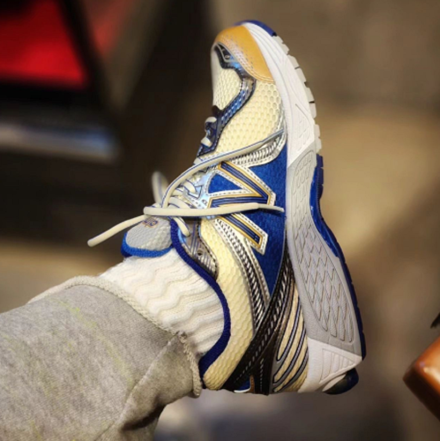 Giày New Balance 860v2 Aime Leon Dore 'Blue' ML860AM2 - Ảnh 2