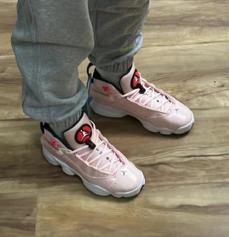 Giày Nike Air Jordan 6 Rings 'Atmosphere' GS 323419-602 - Ảnh 2