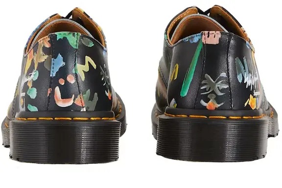 Giày Dr Martens 1461 'Supreme Yohji Yamamoto Black' 34944 - Ảnh 7