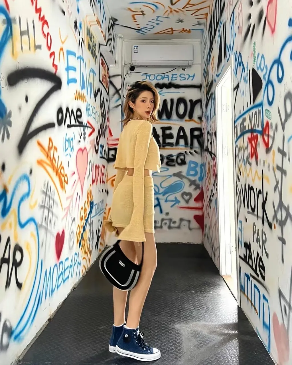 Giày Converse x Stussy Chuck 70 High 'Blue' A03711C - Ảnh 3