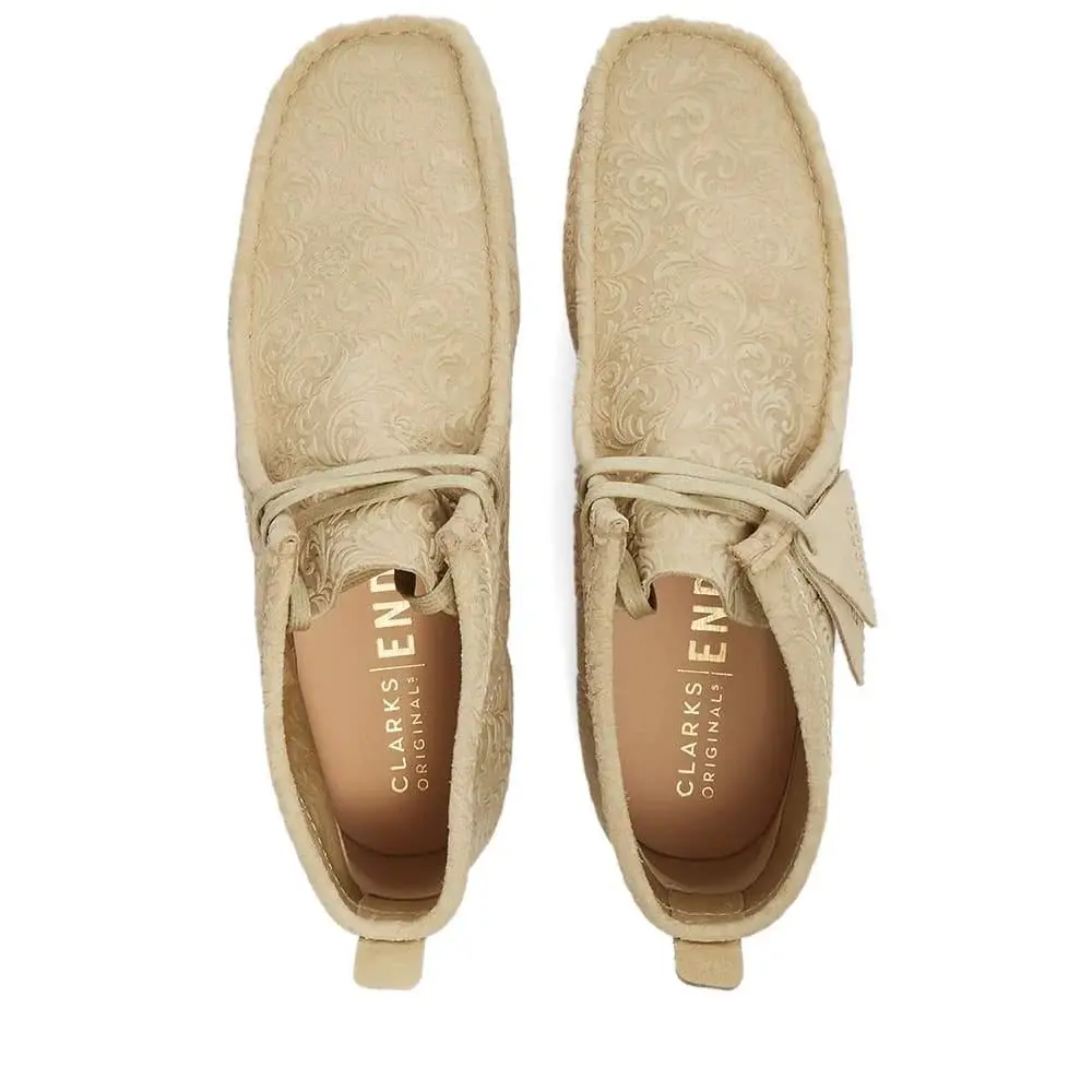 Alternative view of Giày Clarks x END Wallabee Boots 'Maple Floral' 261-63445