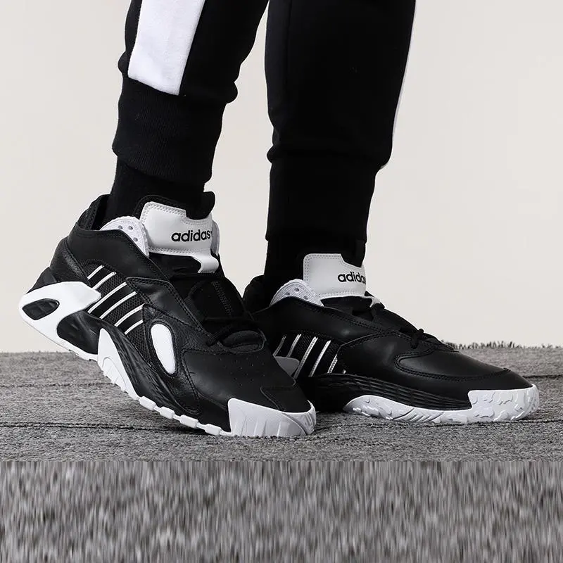Giày Adidas Streetball Shoes 'Black White' FY7101 - Ảnh 4