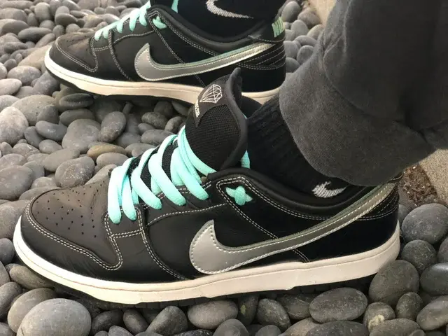 Giày Nike Diamond Supply Co. x Dunk Low Pro SB 'Black Diamond' BV1310-001 - Ảnh 6