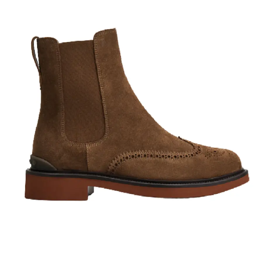 Giày Tod’s Man Brown Ankle Boots in Suede XXM06H00MH0RE09S818