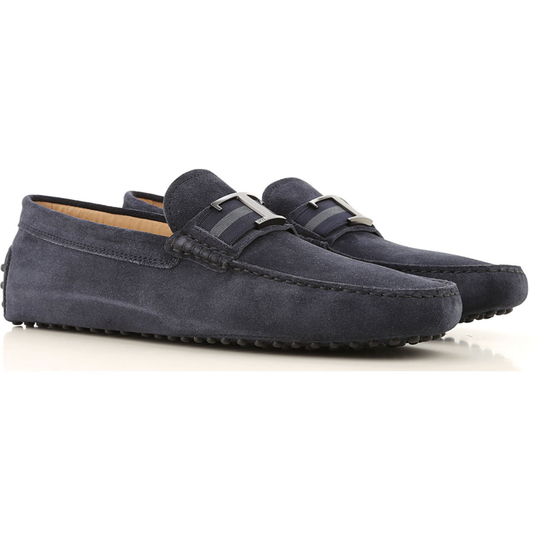 Giày Tod’s BLUE SUEDE LOAFERS XXM0GW0CT50RE0U805 - Ảnh 5