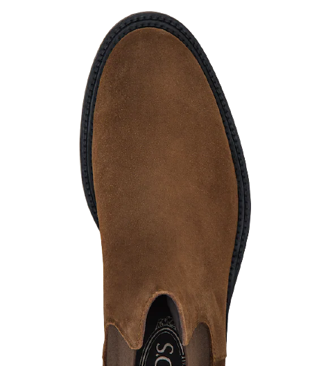 Giày Tod’s Ankle Boots In Suede Brown XXM62C00P20RE0S818 - Ảnh 4