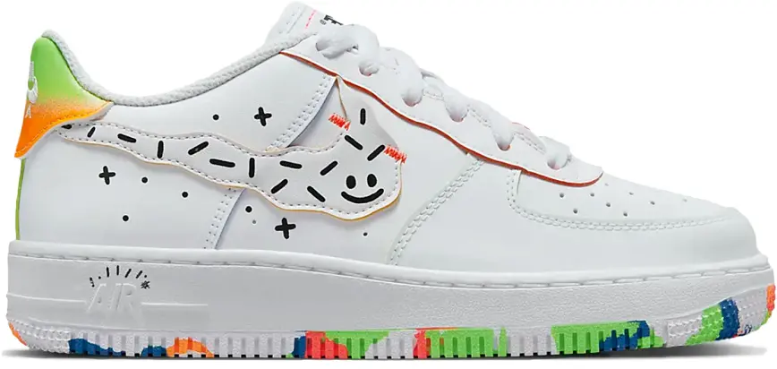 Giày Nike Air Force 1 Low GS 'Kids Drawing' DV1366-111