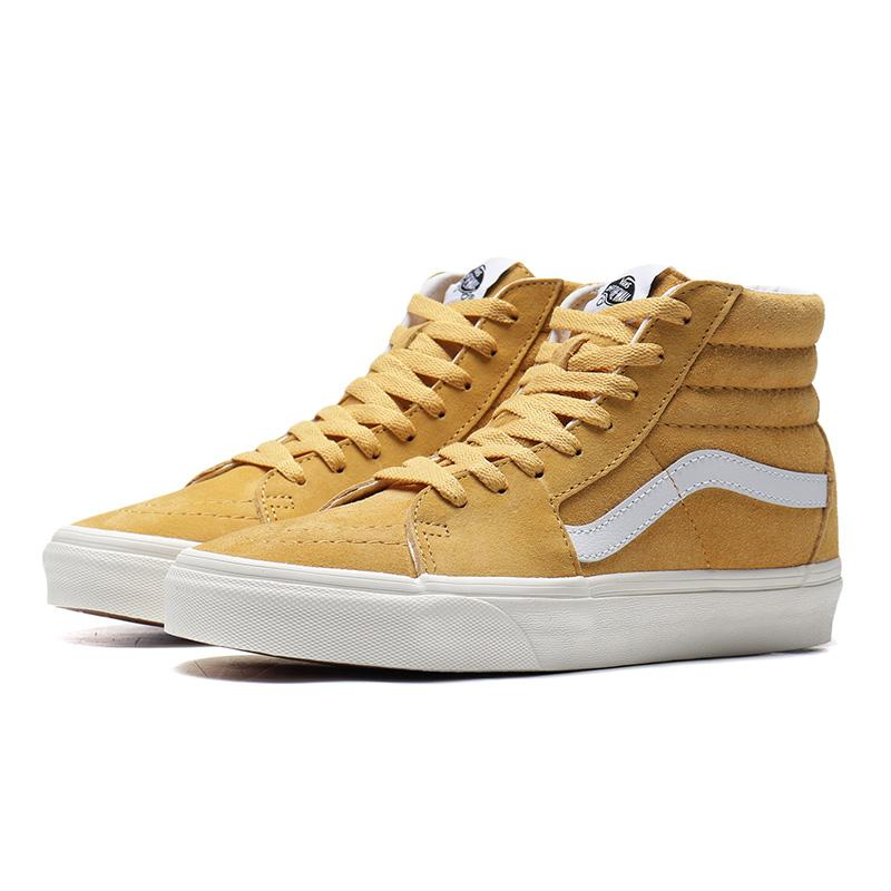 Giày Vans Pig Suede SK8-Hi Skate High 'Honey Gold' VN0A4BV618Z - Ảnh 4
