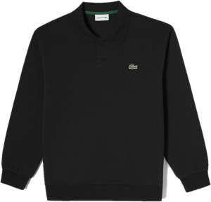 Áo Lacoste Polo Collar Sweatshirt 'Black' SH838E-53G-031