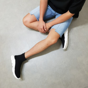 Alternative view of Giày Balenciaga Speed Trainer ‘Black’ 2019 587286 W05G9 1000