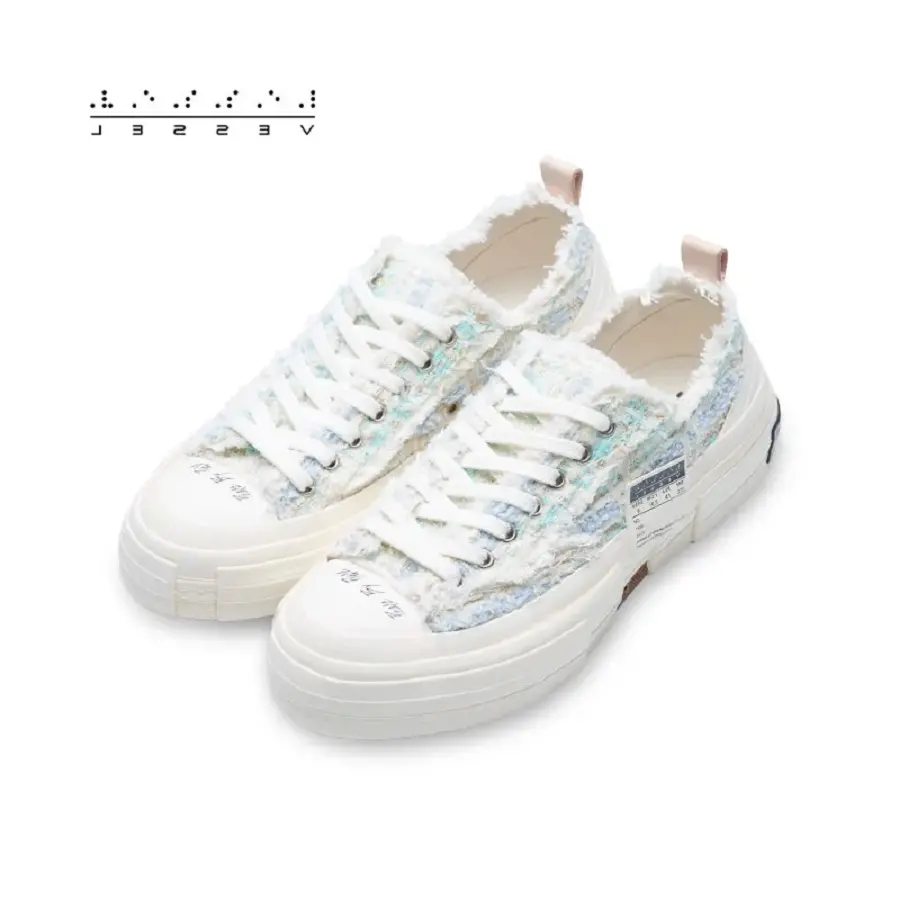 Alternative view of Giày xVESSEL G.O.P. Lows 'Pastel Mixed Tweed'