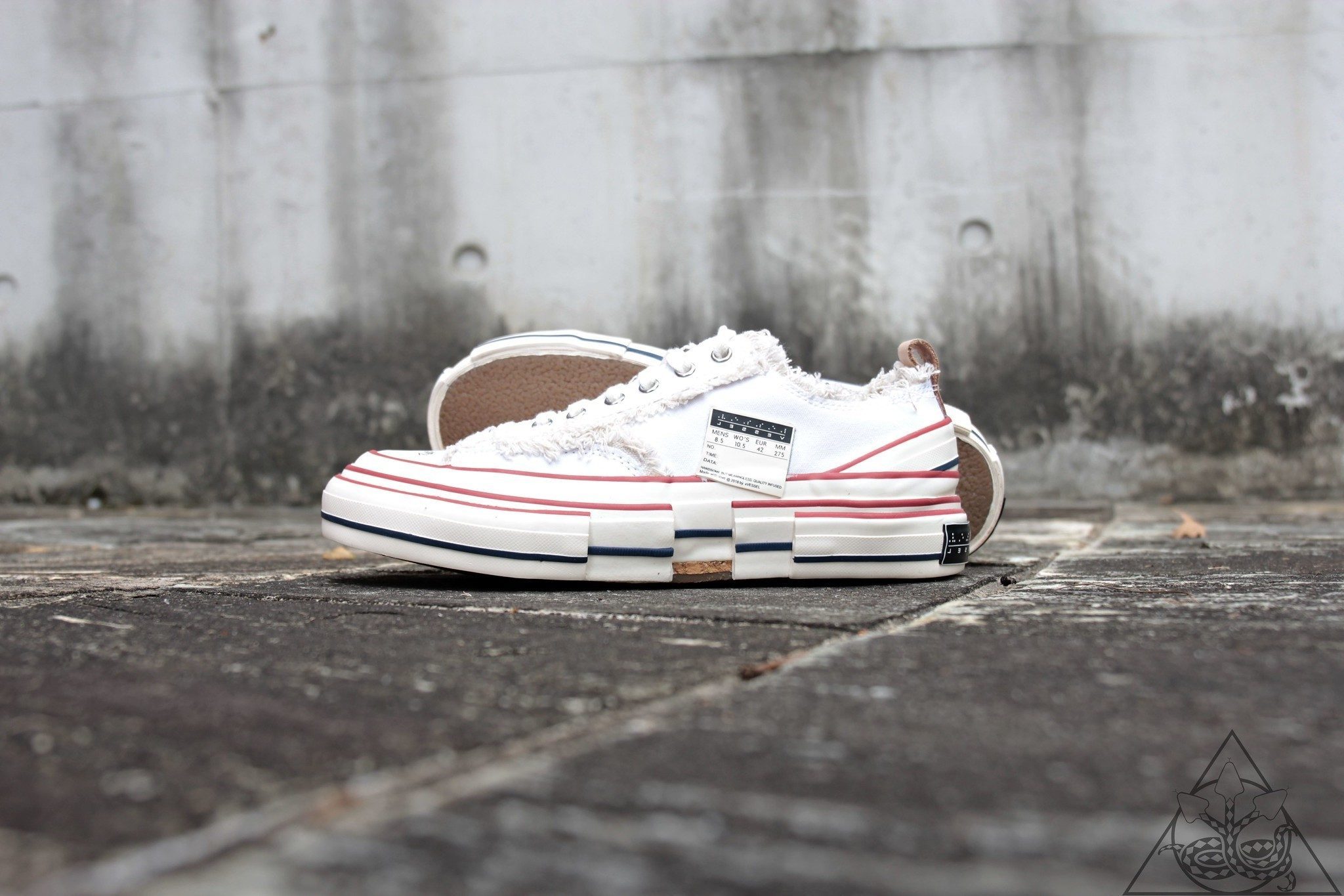 Giày Xvessel G.O.P Lows White S19X001W - Ảnh 9