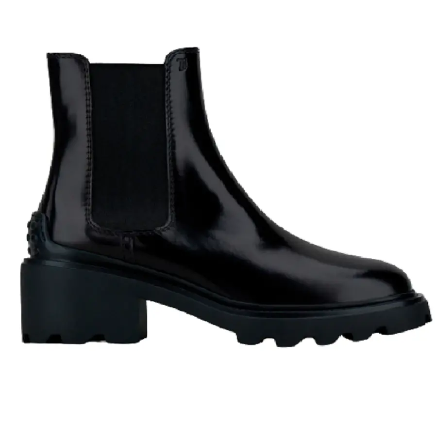 Giày Tod’s Black Ankle Boots in Leather XXW08D0EA10AKTB999