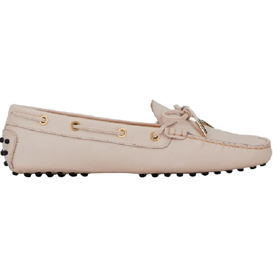 Giày Tod’s Pink Gommino Driving Shoes in Leather XXW0FW050306VA37M400