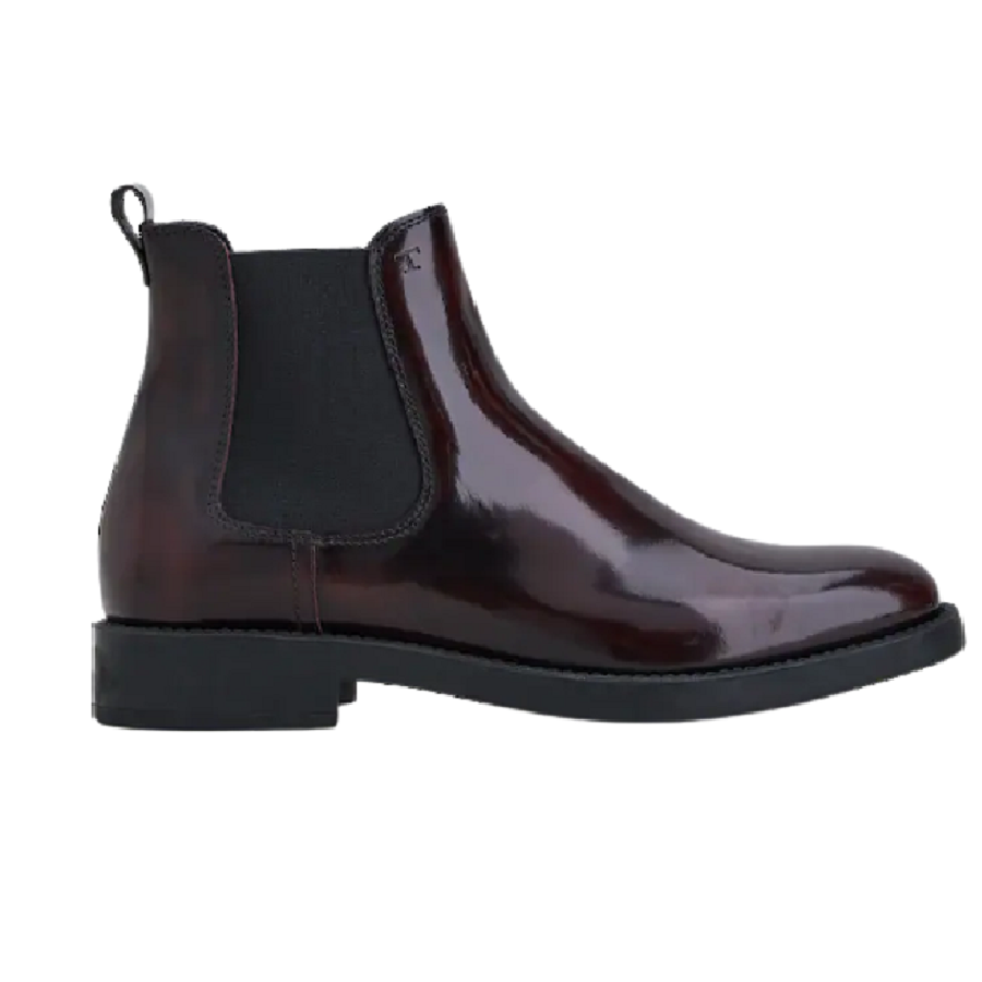 Giày Tod’s Woman Burgundy Ankle Boots in Leather XXW60C0DD50AKTR810