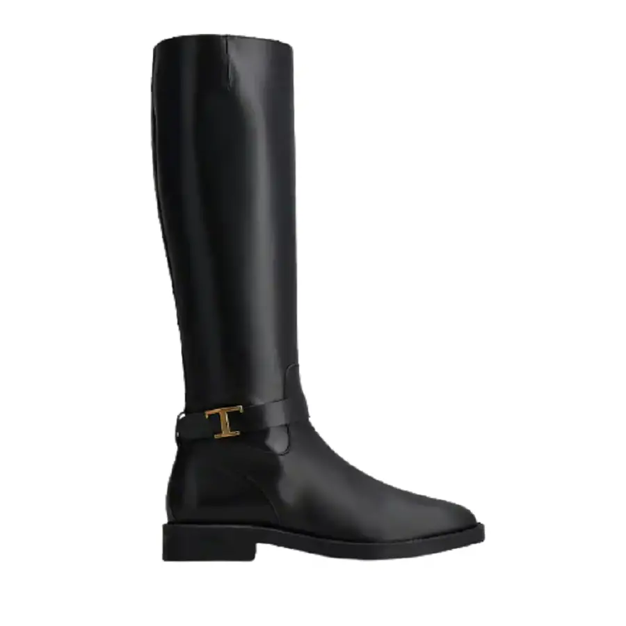 Giày Tod’s  Black Boots in Leather XXW60C0DF10GOCB999