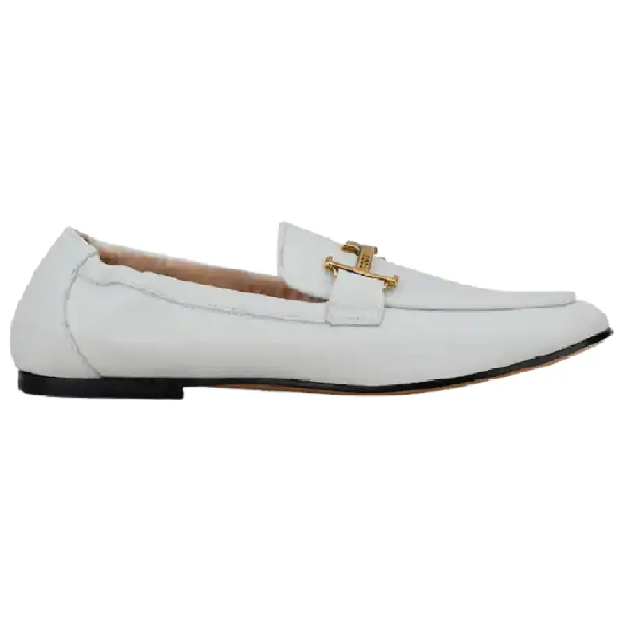 Giày Tod’s Woman White Loafers in Leather XXW79A0DE70MIDB001