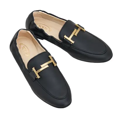 Giày Tod’s Loafers In Leather Black XXW79A0DE70MIDB999 - Ảnh 3