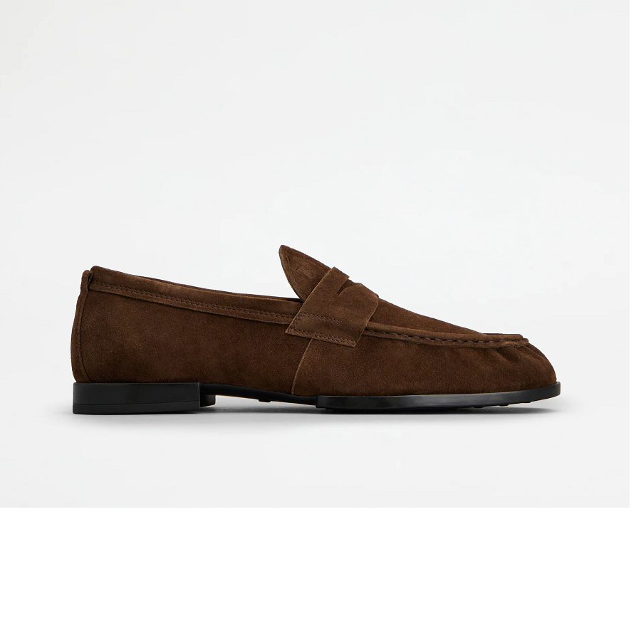 Giày Tod’s Loafers In Suede Brown XXM02E0EC60OA6S610 - Ảnh 3