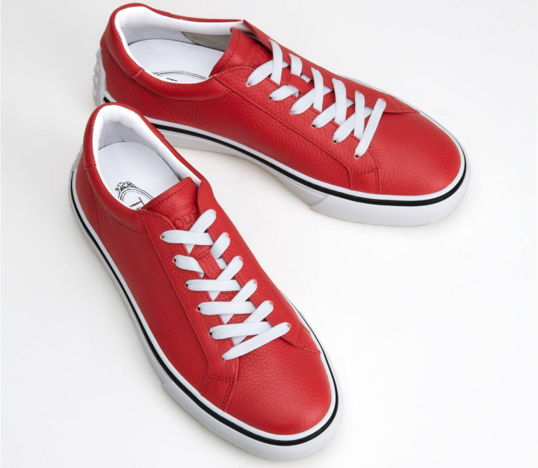 Giày Tod’s Men’s Light Red Garnet ‘Red’ XXM03E0EA40EK0R411 - Ảnh 5