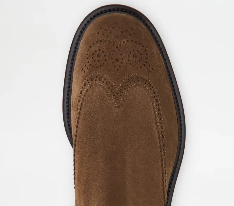 Alternative view of Giày Tod’s Man Brown Ankle Boots in Suede XXM06H00MH0RE09S818