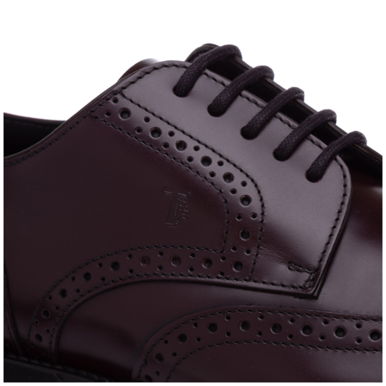 Giày Tod’s Classic Leather Lace Up Laced Formal XXM62C00C10LYGR807 - Ảnh 3