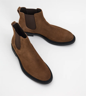 Alternative view of Giày Tod’s Ankle Boots In Suede Brown XXM62C00P20RE0S818
