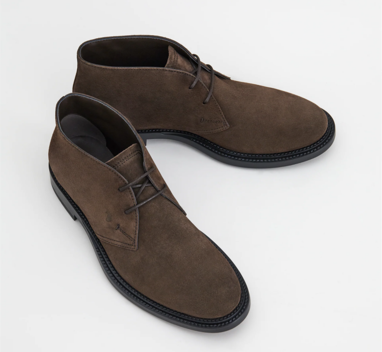 Giày Tod’s Man Brown Desert Boots in Suede XXM62C0DH60RE09S800 - Ảnh 5