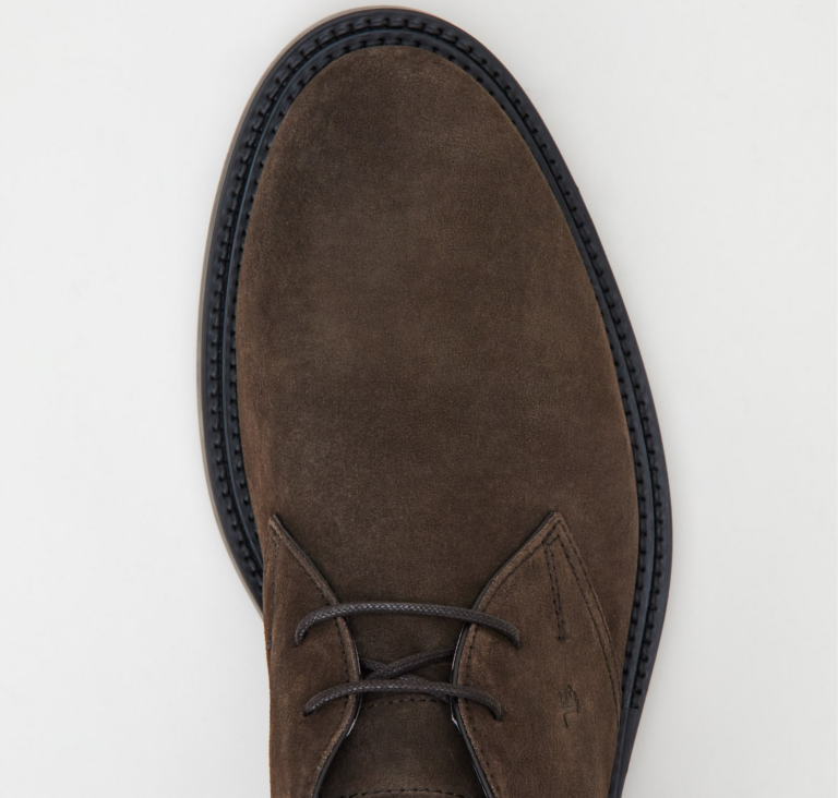 Giày Tod’s Man Brown Desert Boots in Suede XXM62C0DH60RE09S800 - Ảnh 4