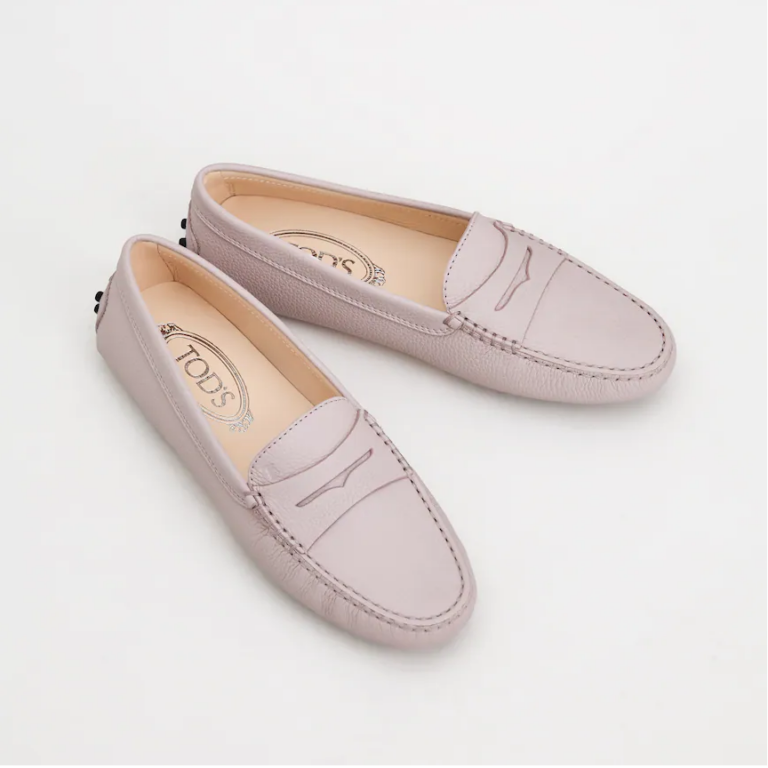 Giày Tod’s Gommino Driving Pink Leather XXW00G000105J1M025 - Ảnh 4